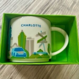 Starbucks “You are Here” Charlotte Mug. NEW IN BOX. 2012.